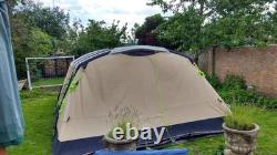 Kampa Croyde 6 Air Tent with Footprint, Tent Carpet and pump