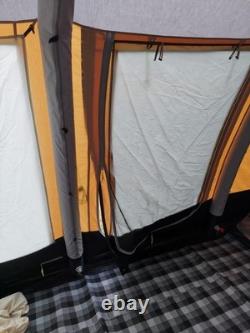 Kampa Croyde 6 Air Tent with Footprint, Tent Carpet and pump