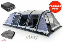 Kampa Dometic Studland 8 Air Tent Package Deal Tent, Carpet & Footprint