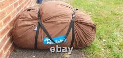 Kampa Polzeath 8 eight berth polycotton tunnel tent good condition