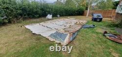 Kampa Polzeath 8 eight berth polycotton tunnel tent good condition