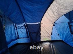 Khyam Cleveland 6 person family tent, Large Tent, VGC, Extra Ground Sheet, Blue