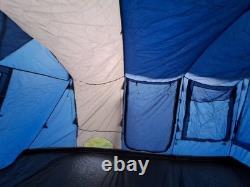 Khyam Cleveland 6 person family tent, Large Tent, VGC, Extra Ground Sheet, Blue