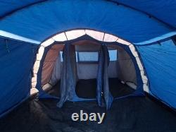 Khyam Cleveland 6 person family tent, Large Tent, VGC, Extra Ground Sheet, Blue