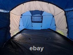Khyam Cleveland 6 person family tent, Large Tent, VGC, Extra Ground Sheet, Blue