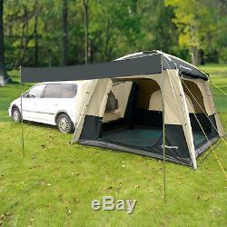 KingCamp 5 Person Camping Tent Vehicle SUV Car Waterproof Large Tent Outdoor