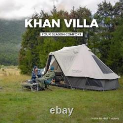 KingCamp Khan Villa 4-Season 4-6 Person Bell Tent