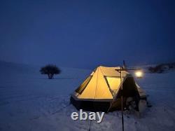 KingCamp Khan Villa 4-Season 4-6 Person Bell Tent