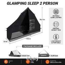 KingCamp Khan Villa 4-Season 4-6 Person Bell Tent