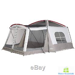 Klondike Tent With Screen Room Porch Family Dome Tents 8 Person Large Camping