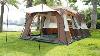 Ktt Extra Large Tent 12 Person Style A Family Cabin Tents 2 Rooms Straight Wall 3 Doors