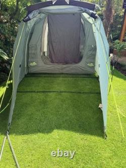 Kyham motorcycle tent. 3 birth, green. Very good condition only used twice