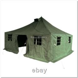 LARGE 11 Men Army Base Camp Military TENT 5x5m 100% PolyCanvas Factory New