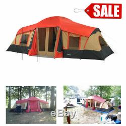 LARGE 3 Room Cabin Tent 10 Person 20'x11' Camping Hunting Outdoor Ozark Trail 4