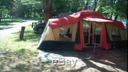 LARGE 3 Room Cabin Tent 10 Person 20'x11' Camping Hunting Outdoor Ozark Trail 4