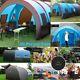 Large Outdoor Tent For Camping 6-8-10 Person Tunnel Kids Beach Party Waterproof