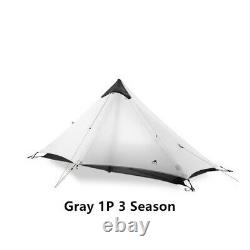 LanShan 1 Person Outdoor Ultralight Camping Tent 3 Season Professional 15D Tent