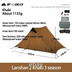 LanShan LODGE 2 TENT TREKKING HIKING BACKPACKING CYCLE TOUR LIGHTWEIGHT 2 PERSON