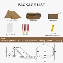 LanShan LODGE 2 TENT TREKKING HIKING BACKPACKING CYCLE TOUR LIGHTWEIGHT 2 PERSON