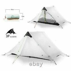 LanShan Ultralight Tent Backpacking Tent Camping Tent for 3-Season 2 Person