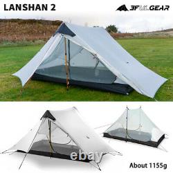 Lanshan 2 Person Ultralight Tent Backpacking Camping 3Season Lightweight Outdoor