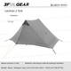 Lanshan 2p Tent Outdoor Camping 15d Silnylon Tent Ultralight Portable Waterproof