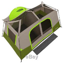 Large 11-Person Instant Cabin Tent with Private Room Camping Outdoor