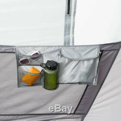 Large 12-Person Instant Cabin Tent, Big Sun Canopy Windows Porch Outdoor Camping