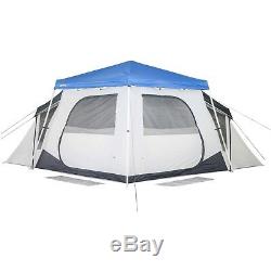 Large 14 Person Camping Canopy Tent Waterproof For Festivals Family Huge