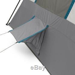 Large 15 Person Instant Split Room Tent Family Camping Outdoor Teal Ozark Trail