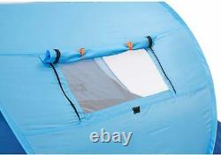 Large 2 Person Pop Up Tent Water Resistant Ventilated Durable Breathable Fabric