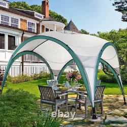 Large 3m Camping Tent Outdoor Gazebo Dome Event Shelter Metal Framed Pavilion