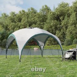 Large 3m Camping Tent Outdoor Gazebo Dome Event Shelter Metal Framed Pavilion