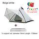 Large 4-persons Camping Tent Waterproof Family Indian Style Pyramid Tipi