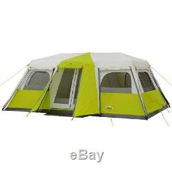 Large 5.5m x 3m Campvalley Core 12 Person Instant Cabin Tent Erect In Minutes