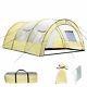 Large 6 Man Tent Waterproof Family Camping Travel Hiking Light Grey/dark Grey Uk