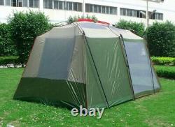 Large 8 Man Person Family Camping Tent Waterproof Touring Car Road Trip 2 Room