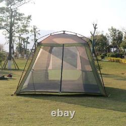 Large 8 Man Person Family Camping Tent Waterproof Touring Car Road Trip 2 Room