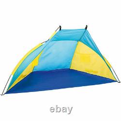 Large Beach shelter Tent Wind and Sun Protection-Water Resistant UV30 Protection