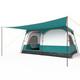 Large Camping Double Layer Tents 8-person Camping Tent-green