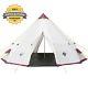Large Camping Picnic Party Festival Tent Teepee For 12 Persons, Weatherproof