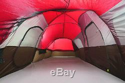 Large Camping Tent 10 Person Outdoor Ozark Trail 3 Rooms Waterproof Family Group