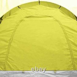 Large Camping Tent 6 Persons Outdoor Summer Fishing Tent Blue and Yellow