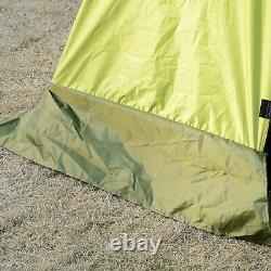 Large Camping Tent 8 Person Room Shelter Hiking Gear with Travel Carry Bag Yellow