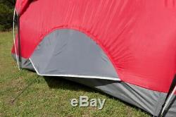 Large Camping Tent All Season Dome Storage Window Family Cabin Backpacking Bed