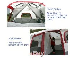 Large Camping Tent Outdoor Big Family Tent up to 12 Persons