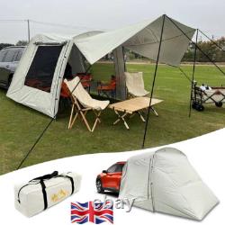 Large Capacity Car Tent Outdoor Waterproof SUV Rear Trunk Camping Tent Shelter