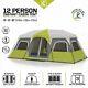 Large Core Equipment Instant Cabin Tent 12 Person Includes Full Size Outer Tent