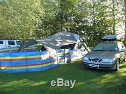 Large Family 8 Man Tent Sunncamp Prism Canopy, Groundsheets, Carpet Included