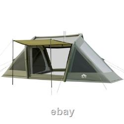 Large Family Air Tent 6-8 Man Inflatable Camping Tent Multi Room with Pump